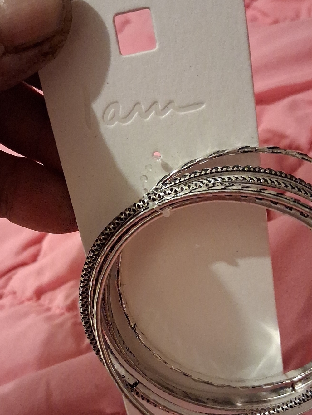 I AM earrings - Picture 4 of 5